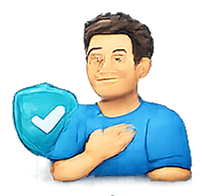 Hand with heart and check mark icon representing safe daily recovery decisions.