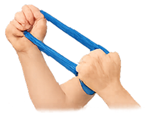 Microwave Moist Heat Mitt — local illustration when no product photo; education listing