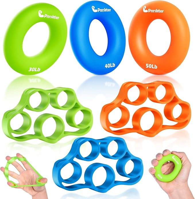 Grip Ring Exerciser — local reference photo in HandTherapy.app catalog (education; not retailer packaging)